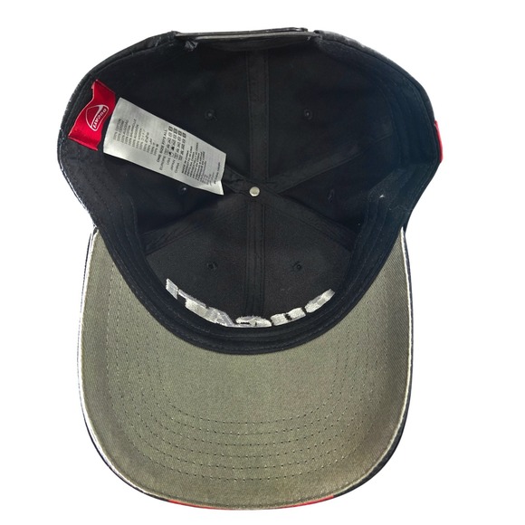 DUCATI Company 2.0 Black Hat Baseball Cap Cotton OSFA Adjustable Snapback  NWOT - Picture 6 of 7
